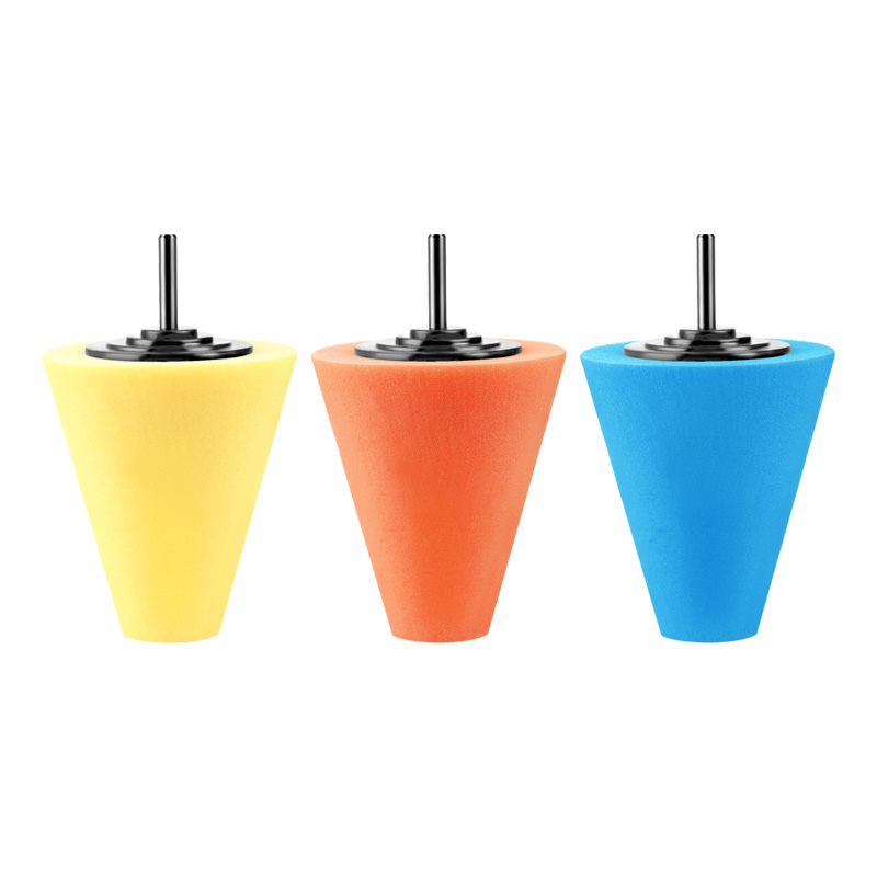 SPTA car hub polishing tool in mesh door bowl handle steel ring with chrome bright strip dead angle repaired waxed sponge