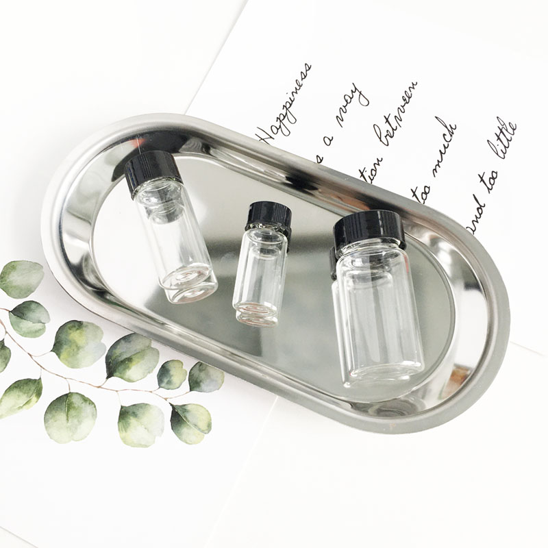 (Ink packing tool) Transparent and lovely liquid packing small bottles Ink extraction straw syringe