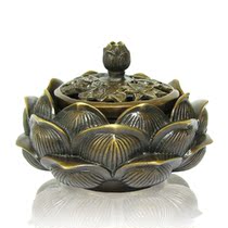 Xuanyou incense Taoist appliances Lotus incense burner copper incense burner Taoist pantry sandalwood stove decoration
