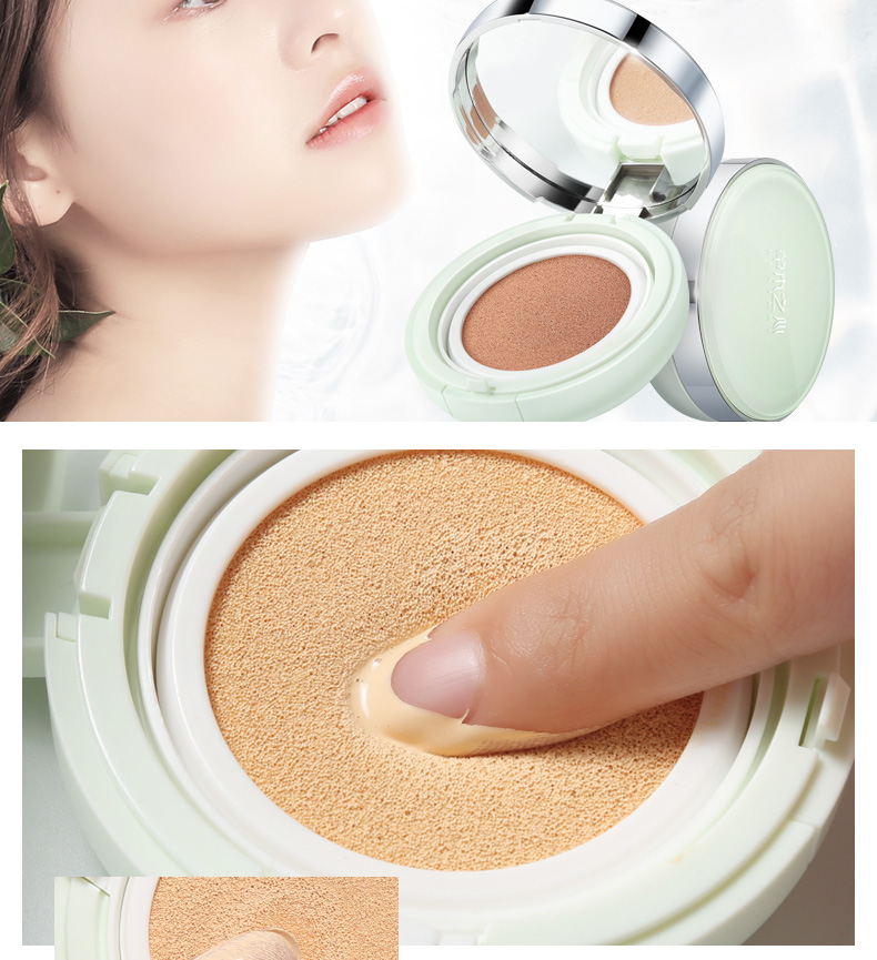 Grass heart cushion BB cream + phấn trang điểm dạng lỏng 2 bộ trang điểm rõ ràng màu nude sáng làm sáng da kiểm soát màu trang điểm phụ nữ son dưỡng dhc có màu