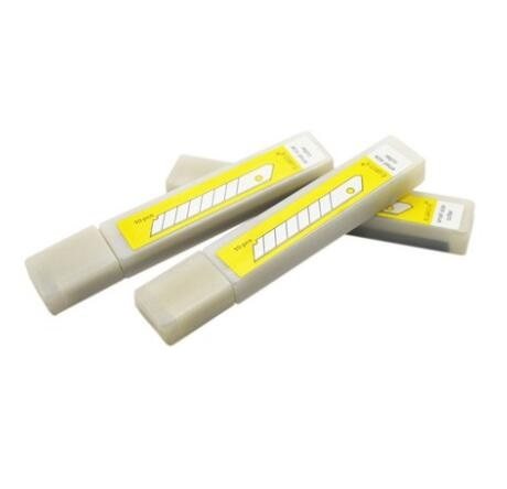 North Hill A-80 Small White Box Beauty Work Knife Sheet 10 Pieces Small Mery Work Blade 9mm Width Small Mery Work Blade
