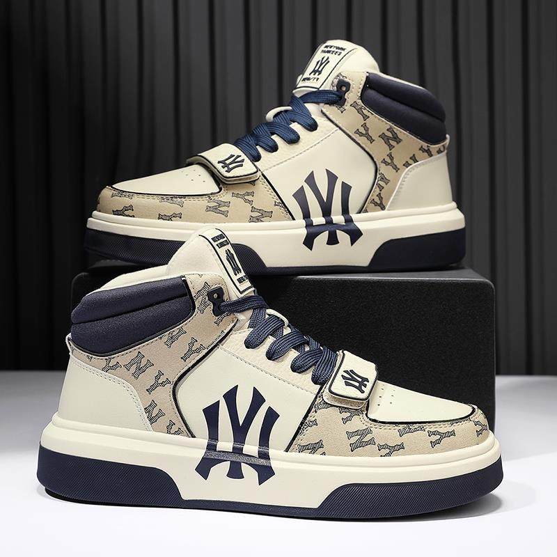 High helps men's shoes autumn winter 2023 new 100 hitch casual thick bottom inner heightening board shoes teen sports Martin boots man-Taobao