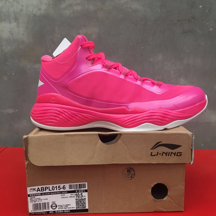 Li Ning kích thước lớn mang giày dép bóng rổ nam chống nước đuổi theo flash Lingyun CBA khởi động ABPL015 ABAL025 giày thể thao nam đẹp