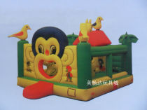 Toddler Inflatable Toys Children Naughty Castle Amusement Equipment Small Monkey Paradise Inflatable Bouncer Trampoline Jumping Bed