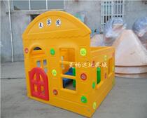 Early childhood teaching simulation game children over home corner color playing study house luxury beauty salon manufacturer direct sales
