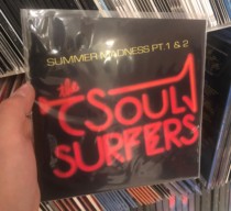 (Genuine spot) The SOUL SURFERS Summer Madness Black Gel Record LP Golden Glue