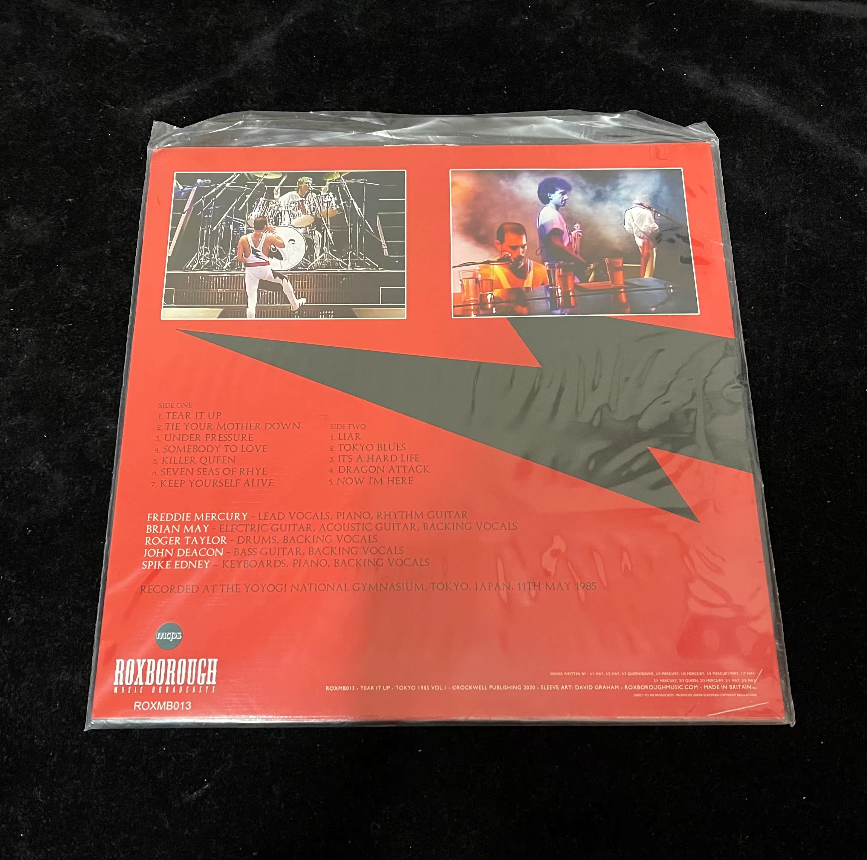 聚樂坊~【限量紅膠】QUEEN 皇后樂隊 Tear It Up 東京演唱會黑膠唱片LP