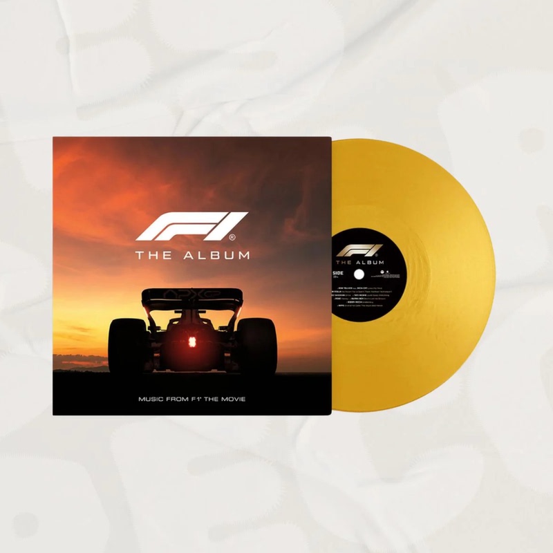 [Gold and Silver Vinyl in Stock] Hans Zimmer F1 Fast and Furious Movie Soundtrack Vinyl Record Lp