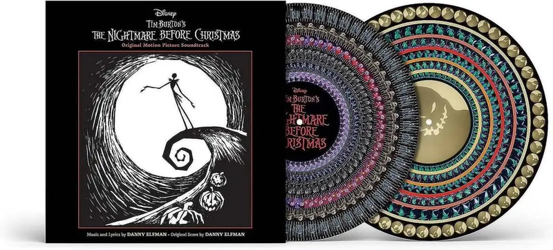 Animated Vinyl in Stock the Nightmare before Christmas Original Soundtrack the Nightmare before Christ Vinyl