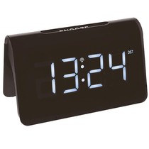 German TFA Dostmann Household Digital Clock Electronic Alarm Bell LED Large Screen LCD Show Proj