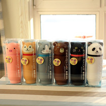 Spot Japan Lighit LAB PuniLabo Animal styling straight vertical silicone pen bag waterproof telescopic pen holder