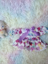 Doll clothes colorful clouds clouds rainbow bear dress fit 45 cm