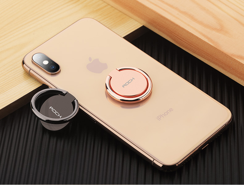 ROCK siêu mỏng vòng khóa điện thoại di động từ nhẫn xe điện thoại khóa nữ điện thoại di động ngón tay khóa nhẫn điện thoại di động vỏ vòng khung hỗ trợ sáng tạo khóa điện thoại di động vòng khóa dính vòng đeo tay hỗ trợ khóa - Phụ kiện điện thoại di động ốp điện thoại samsung