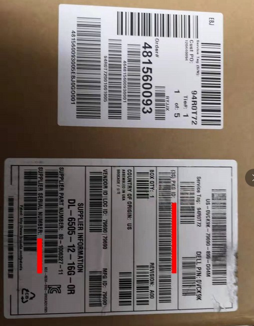 DL6505 16Gb 24 port switch 12 port activation contains 12 16Gb s short wave SFP