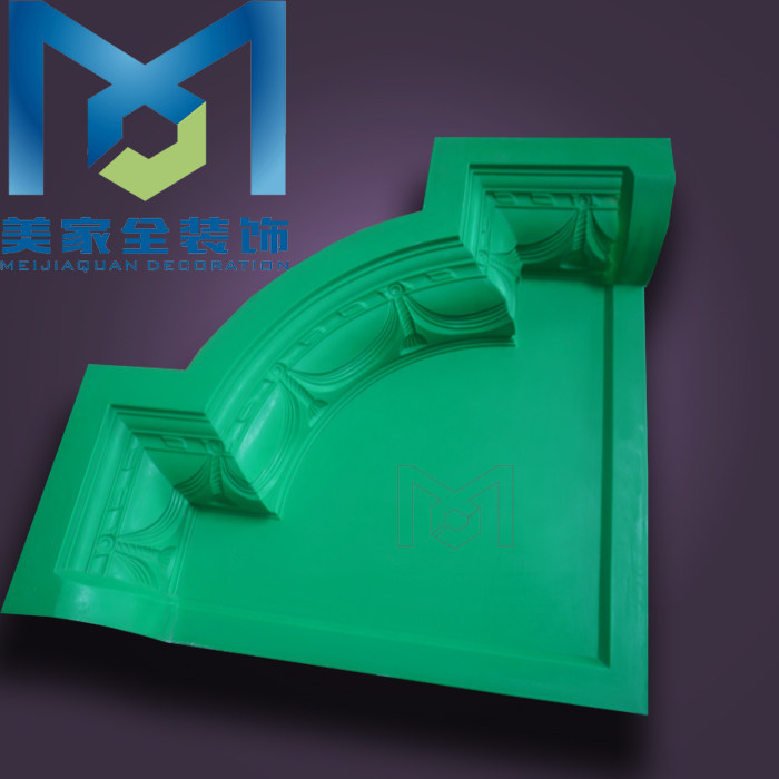 Eurostyle new corner ceiling shaped glass fiber plaster line mold JF608-2 Guangzhou Meijia Full factory straight
