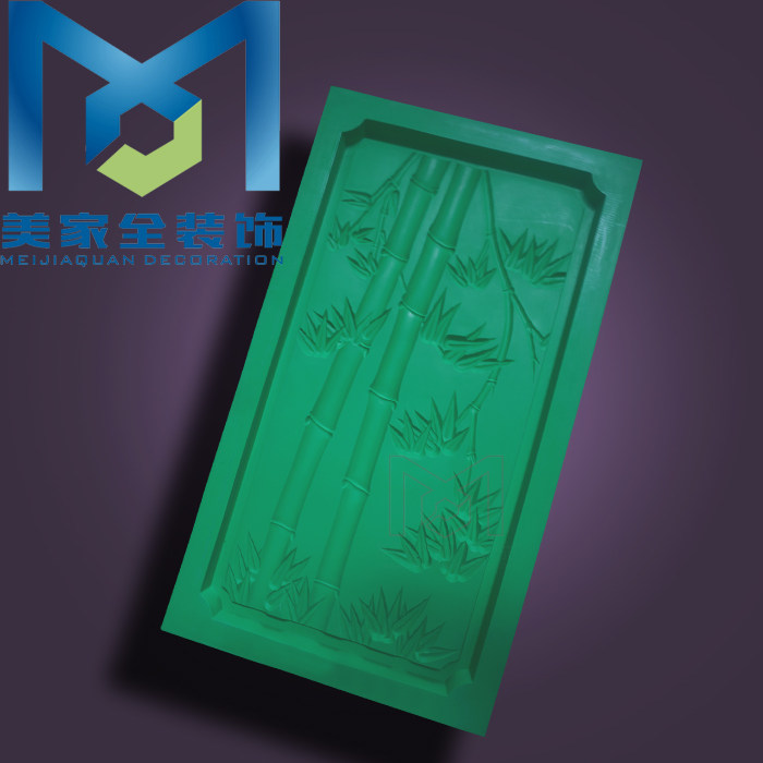 Eurostyle New Pint Relief Plate Glass Fiber Plaster line Decorative Horizon Mold Meijia Full Plant Direct Direct F64A