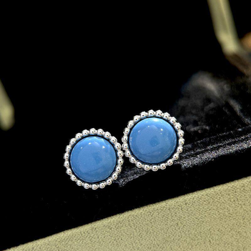 感美洋S925纯银麻花链戒绿松石耳钉，2026年珠宝流行新宠吗？