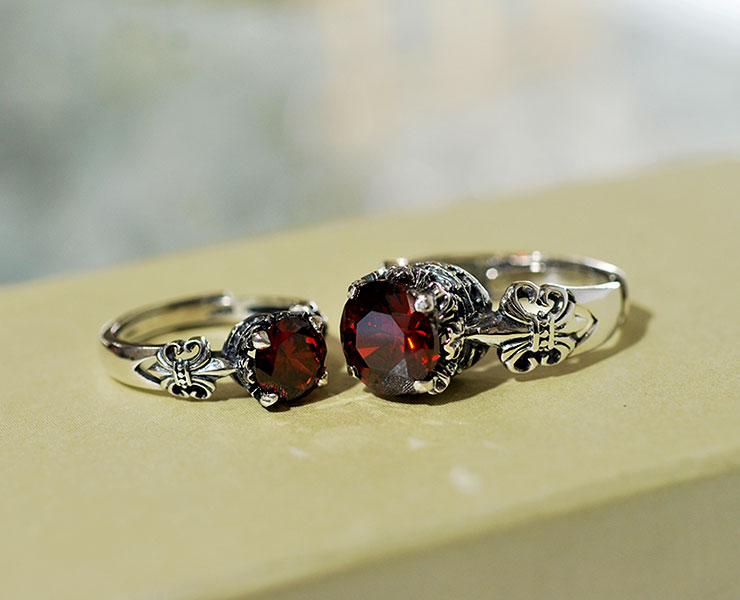 Bague Femme      en Argenterie - Ref 3089402 Image 13
