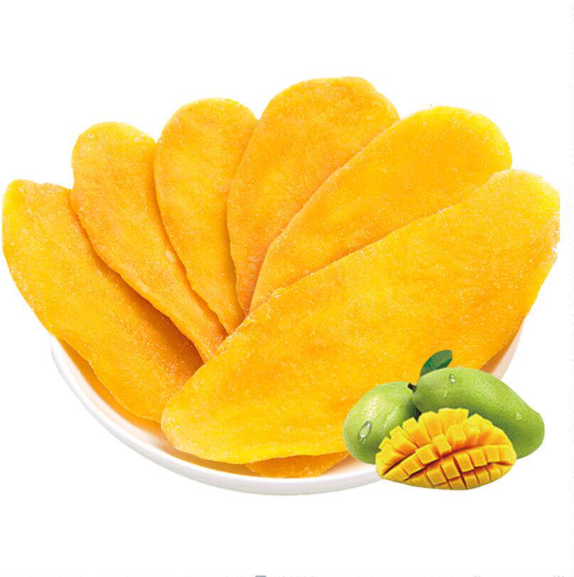 Thai original mango dry blockbuster fruit dry 248 gr 500 gr bagged ready-to-eat candied fruit dried fruit dried
