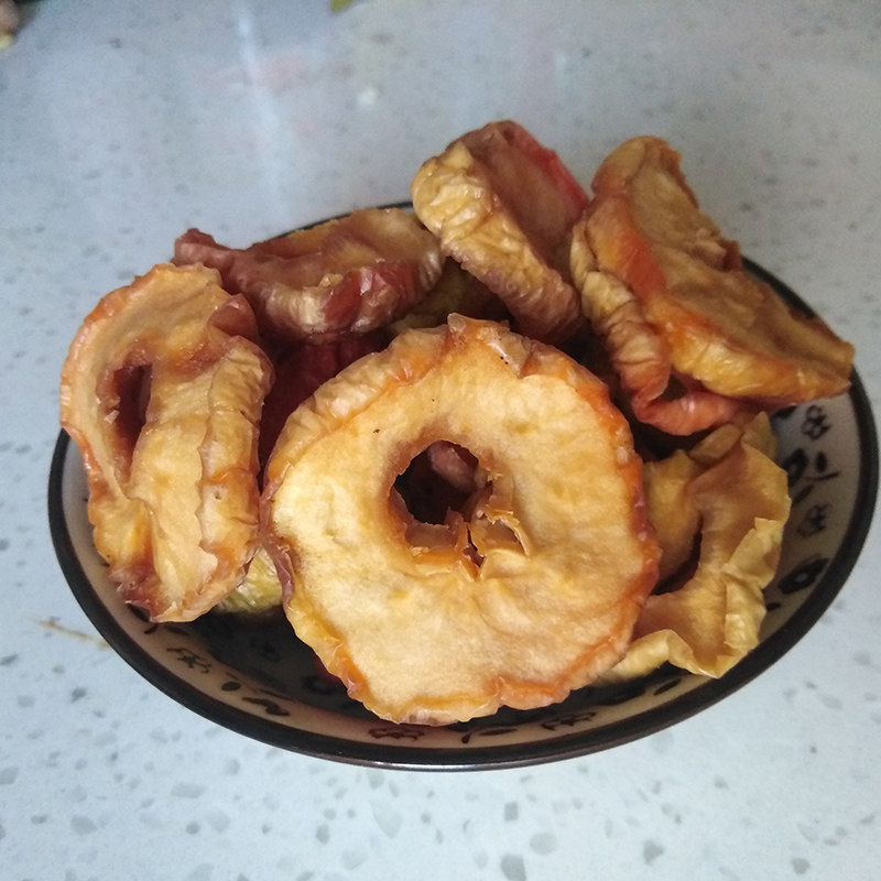 Farmhouse sandy dried 500 gr non-nuclear fruits dried small apple dried slices of sour and tasty fruit and candied non-begoniandry