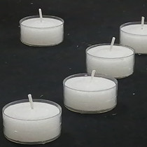 Candle romantic light-free 5-hour warm tea Candlestick fireproof acrylic shell