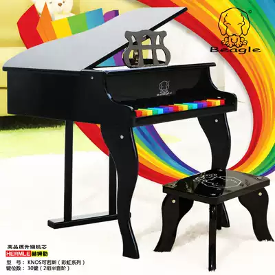 Mig Luo children's piano wooden male and female baby toy 30-key mechanical small piano enlightenment playing musical instrument