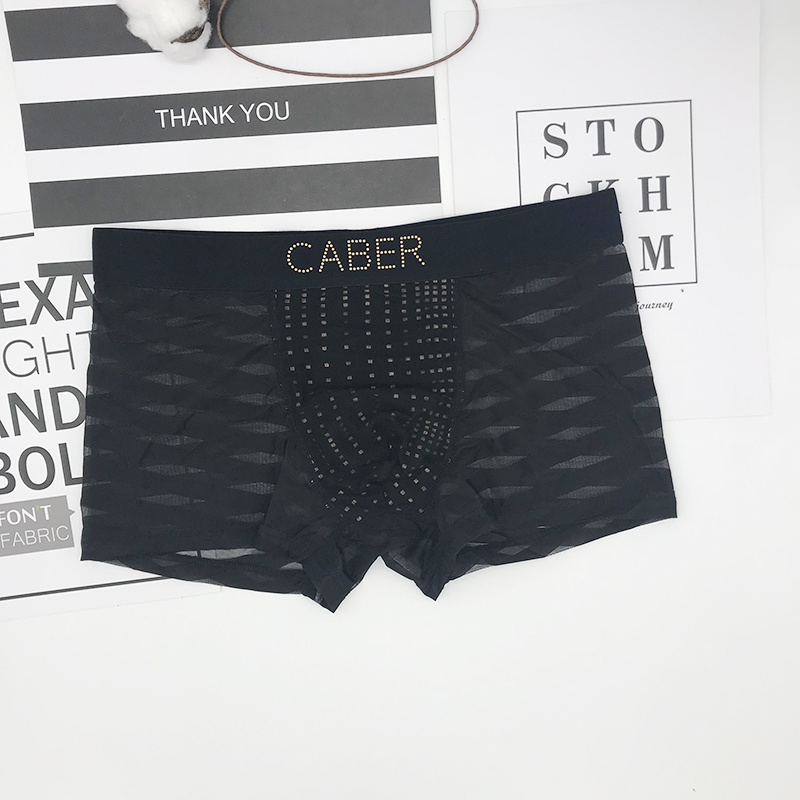 Caber kabali vài đồ lót băng lụa gạc gợi cảm boxer nam tóm tắt đồ lót phụ nữ 151 251 quần lót size to