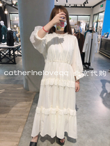 Price cut MOUSSY domestic fairy hollow lace long sleeve dress 010DAG30-6880