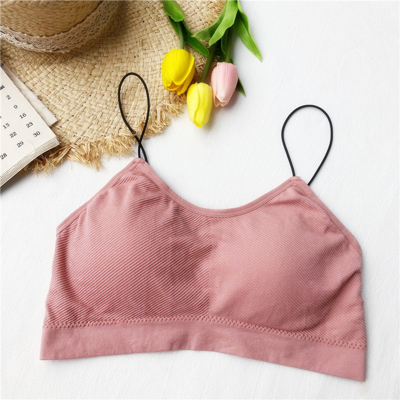 Buy ♥hellobeauty♥ ulzzang bra No steel ring sling vest underwear thin ...