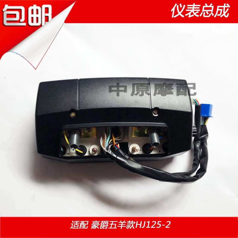 Thích nghi Haojue Wuyang mô hình HJ125-2 / 2A / 2D đồng hồ đo mã vạch vỏ bảng lắp ráp dụng cụ xe máy - Power Meter