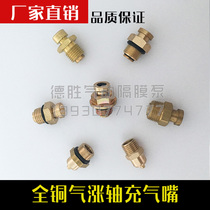  Gas rising shaft Gas nozzle Gas rising gas nozzle All copper gas rising shaft inflatable nozzle Gas rising shaft inflatable nozzle