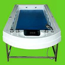  Water bed Couple theme light luxury boutique hotel Spa massage bed Bathing club hotel Sauna salt bath bubble bed