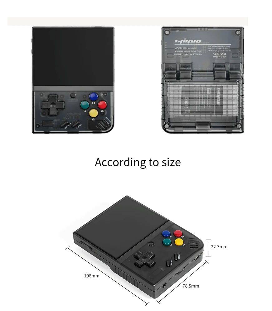 Игровая приставка PSP miyoo mini plus portable retro handheld game console 3.5 ips Arplaytiong