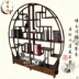 Cổ Trung Quốc cổ gỗ nhiều túi cổ đôi bán tròn trưng bày tủ đứng Ming và Qing đồ nội thất cổ điển - Kệ