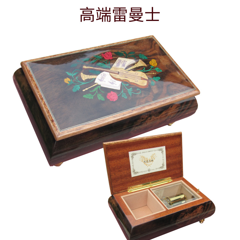 30 Sound rhymes Lehman woody music box Custom song repertoire Seven New Year's Eve gift Eight soundboxes