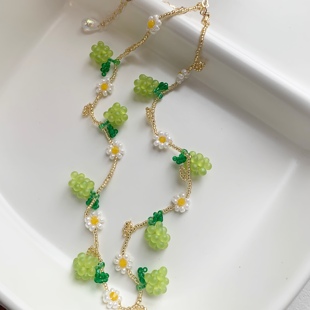 W.mm 小雏菊趣味串珠项链