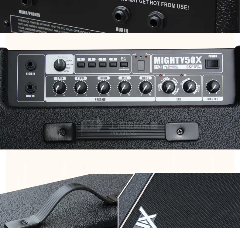 Loa guitar điện NUX 15SE 30W đi kèm với hiệu ứng âm thanh guitar 50 watt - Loa loa loa sub bose