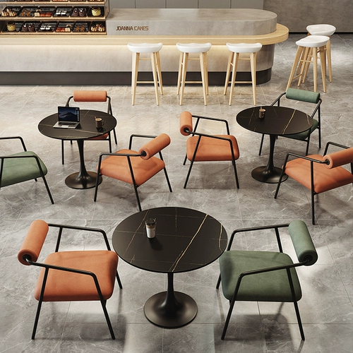 Nordic Modern Light Luxury Home Dining Table Стул гостиницы.