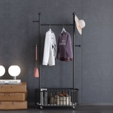 Nordic Light Luxury Simplicy Cloak Rack Современная спальня домашняя вешалка для хранения железной полки посадка на полку