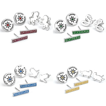 Joint Harry Potter perimeter Hogwarts Granfendo Slytherin College metal ear spikes