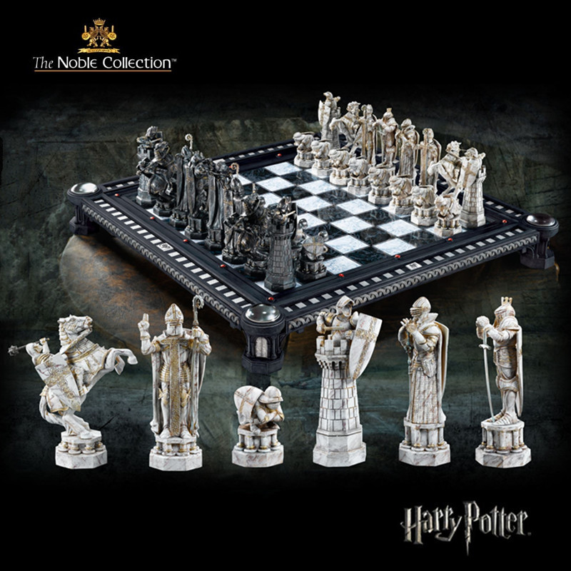 Warner Genuine Co-Sign Harry Potter Peripheral Final Challenge Chess Wizard Chess Collector's Edition