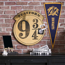 United States PBteen co-name Harry Potter peripheral 934 platform magnetic wall board Note photo decorative board