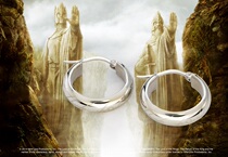 US Warners Genuine Magic Ring Finger Rings King Hobbites To Revered Ring Earrings Silver Earrings