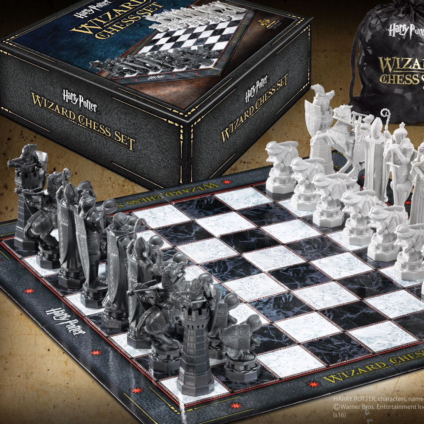 Warner Genuine Harry Potter around the Last Challenge Wizard Chess Chess