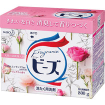 Japanese original KAO KAO natural softener enzyme washing powder 800g rose fruit fragrance no fluorescent agent