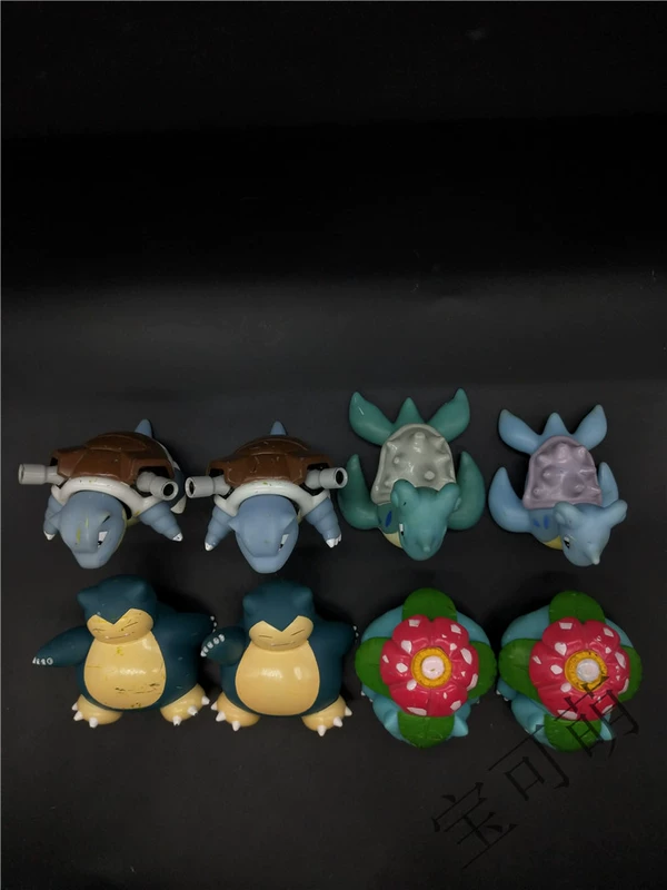 Pokemon Bandai chính hãng Pokémon Pokémon Kabi Beast Miao Frog Hoa Nước Mũi tên Rùa Trang trí Tay - Capsule Đồ chơi / Búp bê / BJD / Đồ chơi binh sĩ