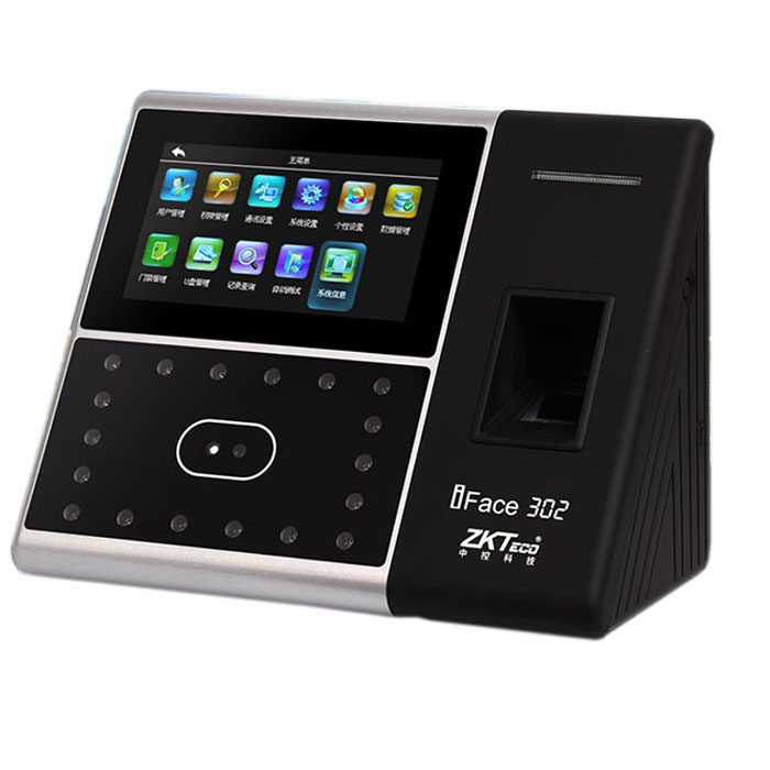 ZKTeco entropy base iFace302 face attendance machine fingerprint attendance machine access control all-in-one machine