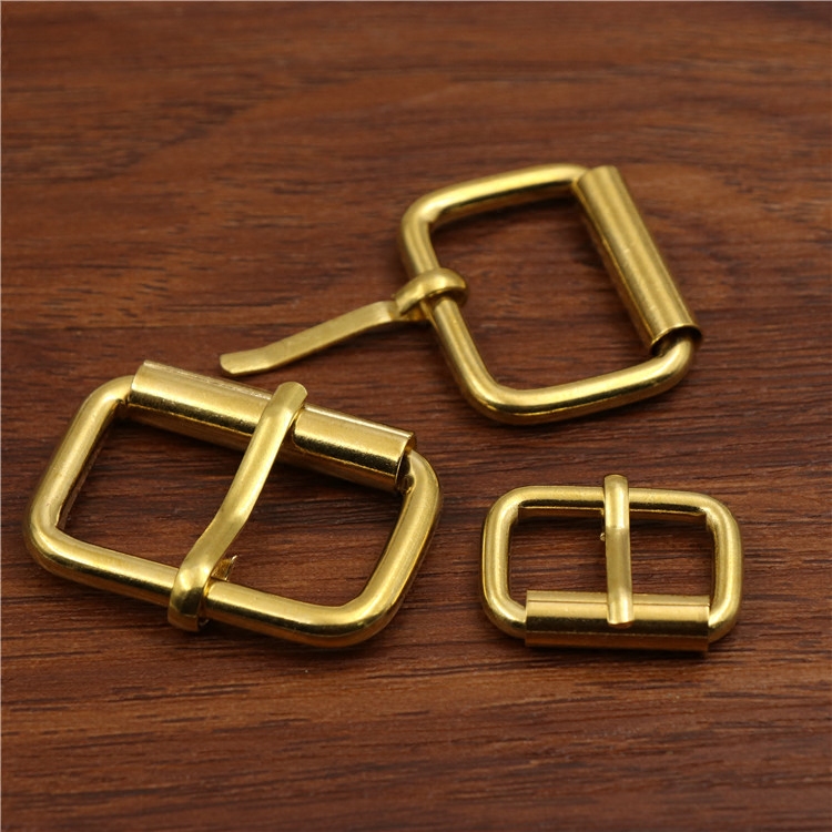 DIY handmade leather craft Cowhide leather leather carving Luggage hardware accessories Needle buckle Roller needle buckle Bag buckle Roller needle buckle