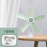 Зеленый вентилятор (сильный ветер)+временная линия