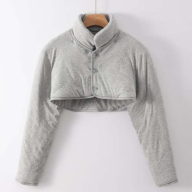 Thickened quilted shoulder pads, cervical sleep vest, warm men's and women's shawls, shoulder pads for the elderly, suitable for autumn